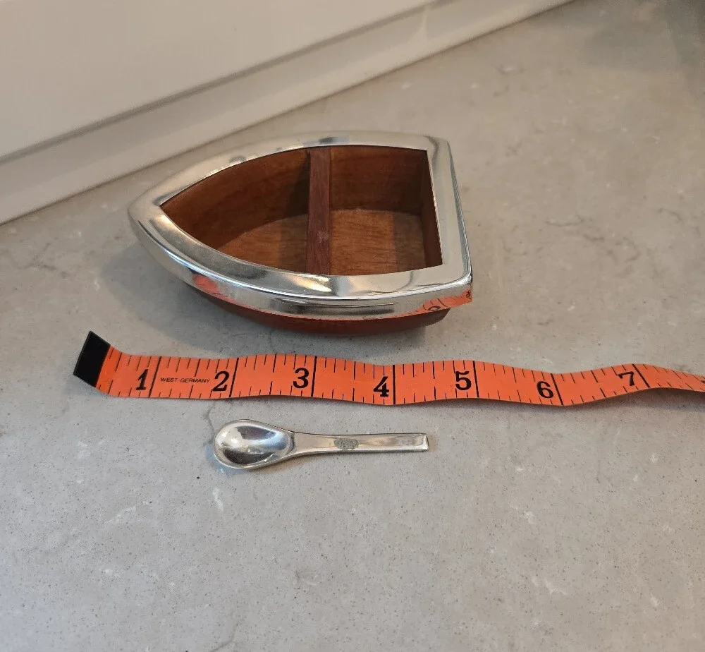 Pottery Barn Boat Salt Cellar